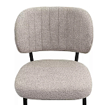 Стул мягкий с серо-бежевой буклированной обивкой Inspiration from Provence варинант исполнения - 5 | Loft Concept в Сочи
