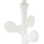 Настольная лампа с белым каркасом и тканевым абажуром Natural Stems варинант исполнения - 2 | Loft Concept в Сочи