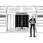 Megan Hess. Coco Chanel: The Illustrated World of a Fashion Icon варинант исполнения - 4 | Loft Concept в Сочи