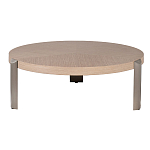 Столик журнальный круглый со светлым шпоном Light Veneer Table варинант исполнения - 5 | Loft Concept в Сочи