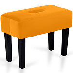 Мягкий  пуф на черных ножках Winton Pouf варинант исполнения - 19 | Loft Concept в Сочи