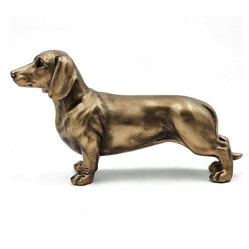 Статуэтка такса с реалистичными деталями и гладкой поверхностью Dachshund Style Бронза Статуэтка такса с реалистичными деталями и гладкой поверхностью Dachshund Style Бронза в Сочи | Loft Concept