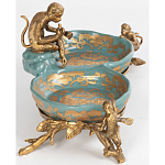 Блюдо двойное из фарфора Crogy варинант исполнения - 2 | Loft Concept в Сочи