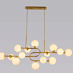 Люстра подвесная с белыми лампами в форме шара Flute варинант исполнения - 4 | Loft Concept в Сочи