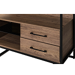 Стеллаж под TV в стиле лофт с открытыми полками и ящиками Urban Style Space варинант исполнения - 3 | Loft Concept в Сочи