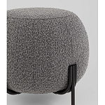 Пуф Флик ткань букле тёмно-серый варинант исполнения - 2 | Loft Concept в Сочи