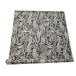 Мебельная ткань Шенилл коричневый принт 280 см T2-146 варинант исполнения - 3 | Loft Concept в Сочи