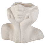 Ваза керамическая Face forever Shine варинант исполнения - 1 | Loft Concept в Сочи