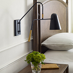 Бра черного цвета с конусным плафоном Feiss варинант исполнения - 6 | Loft Concept в Сочи