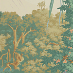 Обои ручная роспись Le Brésil Paille варинант исполнения - 2 | Loft Concept в Сочи