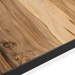 Стол обеденный раздвижной с прямоугольной столешницей на четырех черных ножках Blair варинант исполнения - 7 | Loft Concept в Сочи