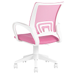 Офисное кресло с основанием из белого пластика Desk chairs Pink варинант исполнения - 5 | Loft Concept в Сочи