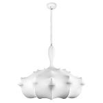 Подвесной светильник с белым фигурным абажуром и мягкими волнистыми краями Cloud Motion  варинант исполнения - 17 | Loft Concept в Сочи