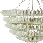 Люстра White Bionic Petals Harmony Chandelier варинант исполнения - 3 | Loft Concept в Сочи
