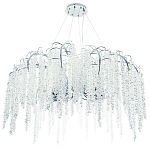 Люстра с хрустальными подвесками Bunch of Crystal Berries Silver Chandelier 12 варинант исполнения - 1 | Loft Concept в Сочи