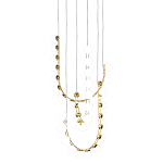 Люстра подвесная светодиодная с круглыми плафонами белого цвета PEARLS Suspension 39  варинант исполнения - 3 | Loft Concept в Сочи