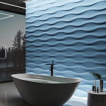 Гипсовая 3D панель с принтографией PM-03 варинант исполнения - 1 | Loft Concept в Сочи