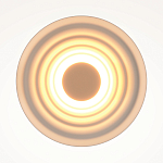 Бра круглое Soft Halo белый варинант исполнения - 2 | Loft Concept в Сочи