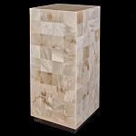 Торшер прямоугольный из натурального камня Calcite Geometry варинант исполнения - 14 | Loft Concept в Сочи