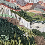  Гобелен Волшебный Лес в зеленых тонах Magic Forest I  варинант исполнения - 4 | Loft Concept в Сочи