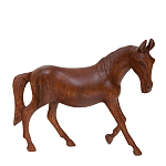 Статуэтка из дерева суар дикая лошадь Wild Horses варинант исполнения - 2 | Loft Concept в Сочи