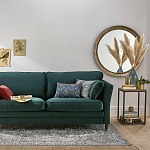 Зеркало Antique Mango Wood Round 100 варинант исполнения - 6 | Loft Concept в Сочи