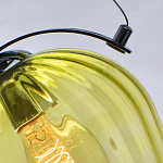 Подвесной светильник со стеклянном плафоном в форме бокала Kaleido варинант исполнения - 28 | Loft Concept в Сочи