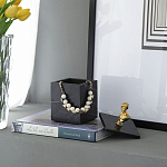 Мраморная шкатулка с бюстом из металла KELLY WEARSTLER варинант исполнения - 8 | Loft Concept в Сочи