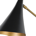 Бра с черными конусообразным плафоном Contrasting Lamps варинант исполнения - 1 | Loft Concept в Сочи
