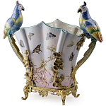 Ваза фарфоровая с попугаями Ferra варинант исполнения - 4 | Loft Concept в Сочи