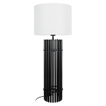 Настольная лампа с металлиеским черным трубчатым основанием Fulgurite варинант исполнения - 1 | Loft Concept в Сочи