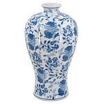 Ваза фарфоровая высокая с синими цветочными мотивами Independence варинант исполнения - 2 | Loft Concept в Сочи