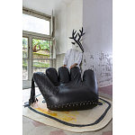 Дизайнерское кожаное кресло в форме руки Poltronova Joe Whip Armchair варинант исполнения - 4 | Loft Concept в Сочи