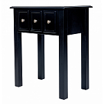 Черная тумба с выдвижным ящиком Monica варинант исполнения - 2 | Loft Concept в Сочи