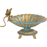 Фарфоровая чаша Золотая стрекоза Marlo Turi варинант исполнения - 1 | Loft Concept в Сочи