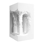 Встраиваемый в стену гипсовый светильник под покраску с колоннами и арками в античном стиле Antiquity Athena варинант исполнения - 4 | Loft Concept в Сочи