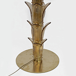 Торшер Glass Decorated Palm Floor Lamp Pink Листья Пальмы  варинант исполнения - 2 | Loft Concept в Сочи