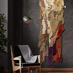 Тканый вручную абстрактный гобелен Коралловый риф Coral reef варинант исполнения - 1 | Loft Concept в Сочи