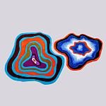 Сет из 3-х ковров «SAPPHIRE, QARTZITE, LABRADORITE» варинант исполнения - 2 | Loft Concept в Сочи