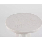 Дизайнерский журнальный стол белый на 3-х ножках в виде ступней African table варинант исполнения - 2 | Loft Concept в Сочи