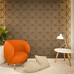 Гипсовая 3D Панель M-19 варинант исполнения - 2 | Loft Concept в Сочи