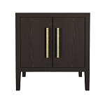 Тумбочка Primo с дверцами шпон темный орех варинант исполнения - 1 | Loft Concept в Сочи