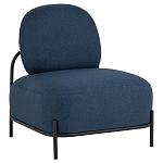 Кресло в синей рогожке COLOR BLOCK варинант исполнения - 1 | Loft Concept в Сочи
