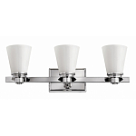 Бра для ванных комнат с белыми стеклянными конусными плафонами Hinkley варинант исполнения - 1 | Loft Concept в Сочи