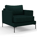 Мебельная ткань Шенилл темно-зеленый цвет 138 см T4-36 варинант исполнения - 11 | Loft Concept в Сочи