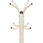 Вешалка напольная бежевая с 4-мя металлическими крючками Noble Branches варинант исполнения - 2 | Loft Concept в Сочи