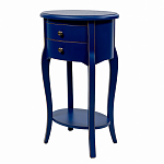 Синяя тумба на фигурных ножках Shelby варинант исполнения - 2 | Loft Concept в Сочи