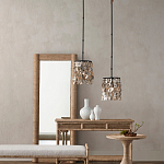 Подвесной светильник с подвесками из устричных раковин Sea Ravens варинант исполнения - 2 | Loft Concept в Сочи