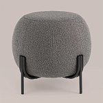 Пуф в ткани букле темно-серого цвета Pikelet варинант исполнения - 2 | Loft Concept в Сочи
