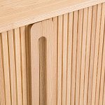 Длинный низкий буфет с 2-мя раздвижными дверцами Toinette Light Cupboard варинант исполнения - 11 | Loft Concept в Сочи